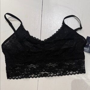 Brandy Melville Black Lace Bralette